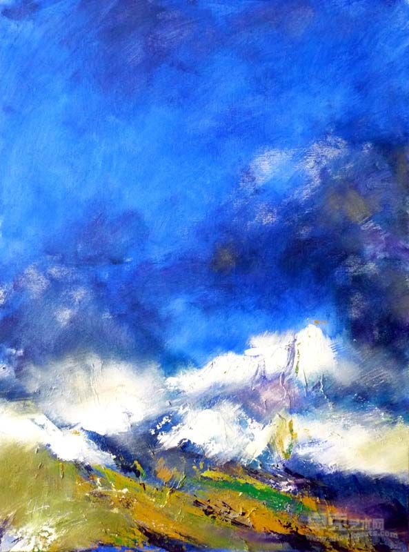 抽象风景系列03 60CMX80CM