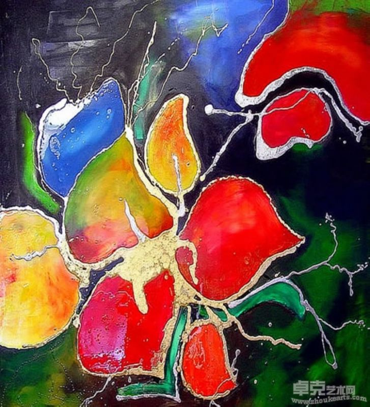 燃烧的冰淇淋与流淌的红宝石——中德重彩油画艺术国际联展