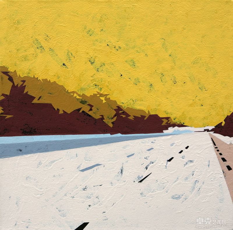 郭典－真实的谎言-布面丙烯-50cmX50cm-2012