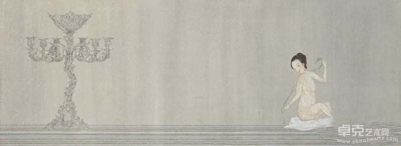 养生主   高茜  32×85.5cm  2007
