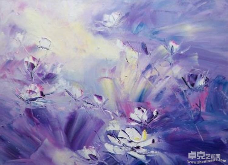 陈岚 2011 《莲境》 50x61cm