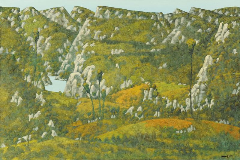 郭玉川 巴山仲夏图 80x120