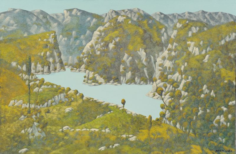郭玉川 家住巴山 80x120