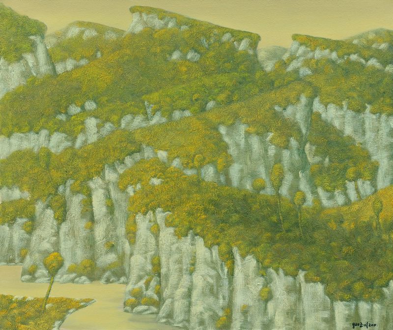 郭玉川 《秋水伊人》之六 50x60