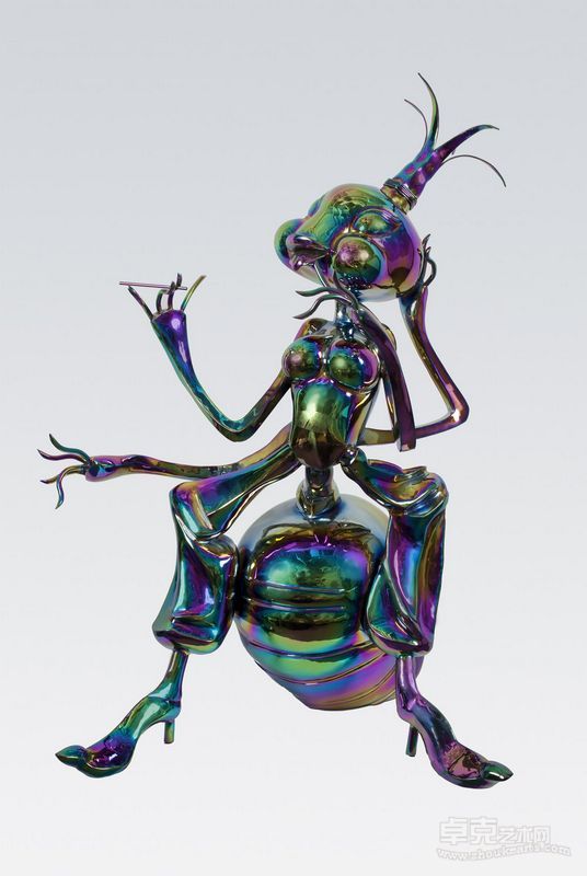 陈志光作品-《街舞1号》Hip-hop No.1 136x120x80cm 不锈钢锻造Stainless steel forging 2010