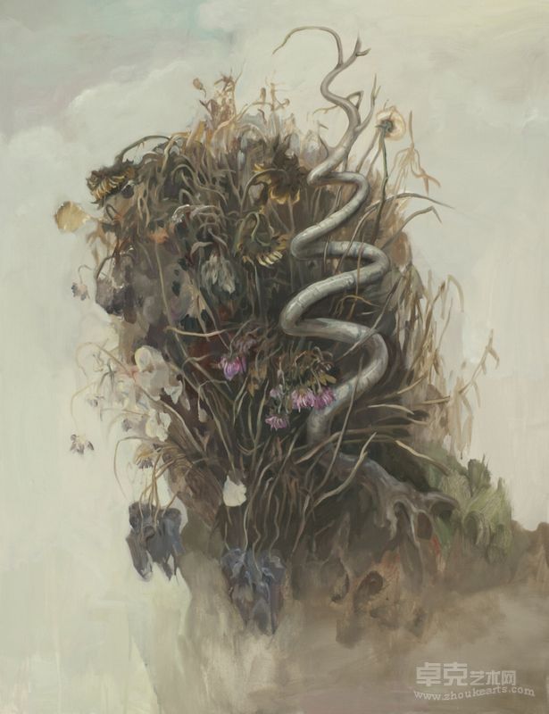 茹小凡作品-no.22 Oil on canvas 116 x 89cm 2011