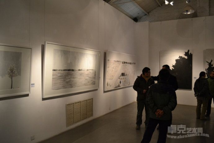 王牧羽北京798风景·风景展展厅一角