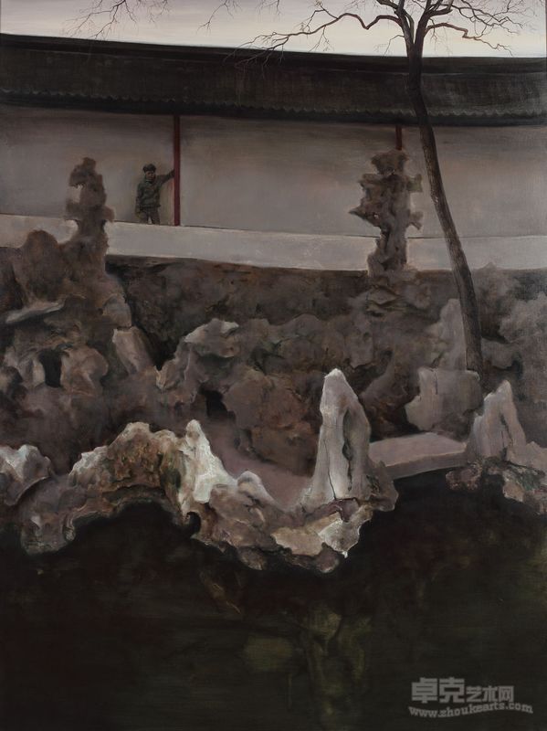 何军 迷宫 200×150cm 布面油画 2010