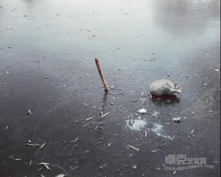 高岩 冰面