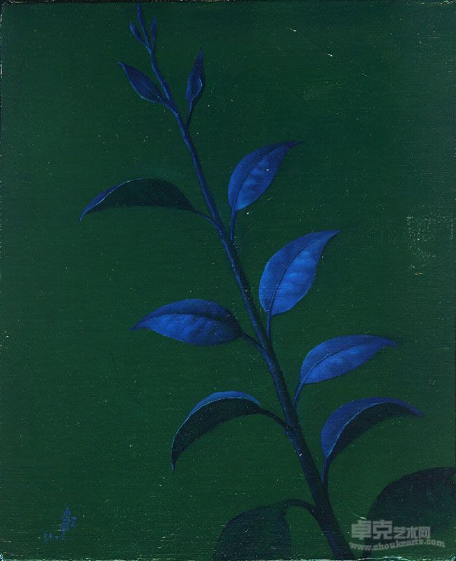 吉一瑋 《阿芃达》 布面油画 25x20cm 2011