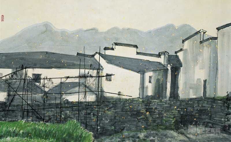 春来草自青  57cm×93cm