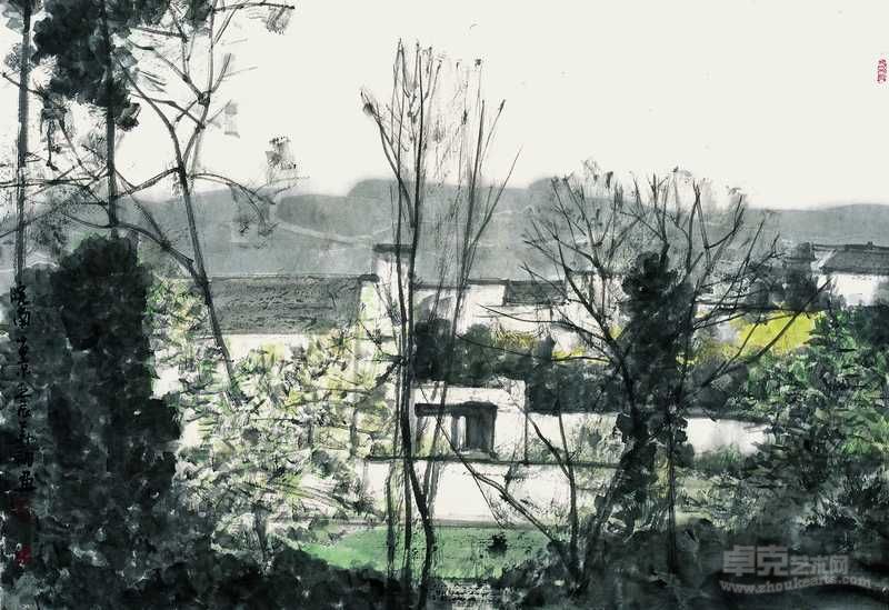 山乡野趣  68cm×99cm