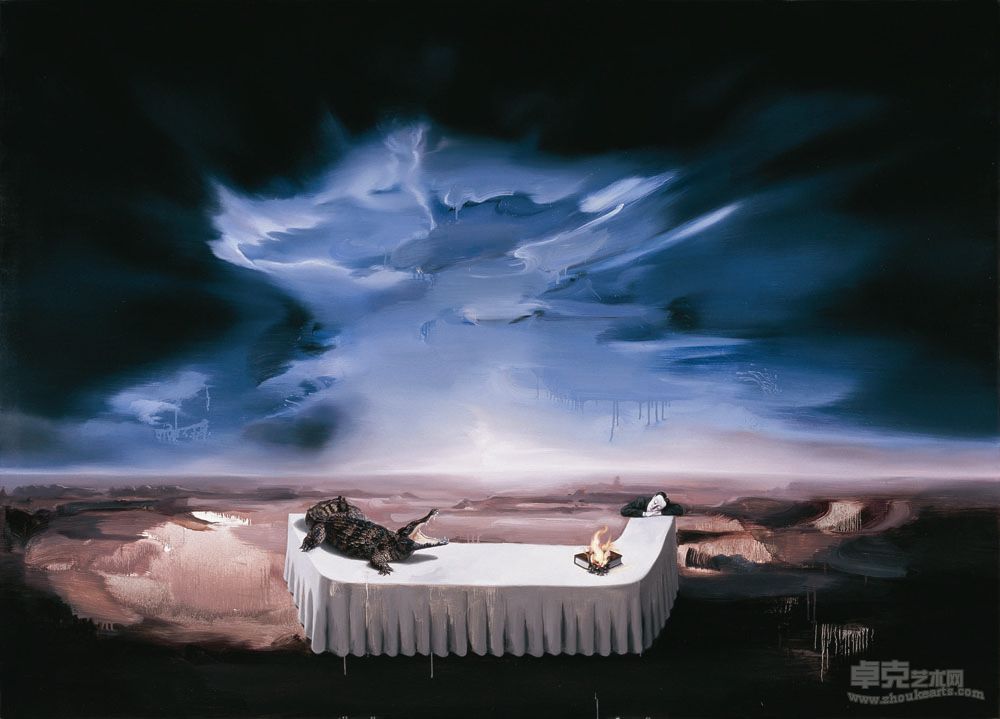 光NO.1 250X180cm 布面油画  2011