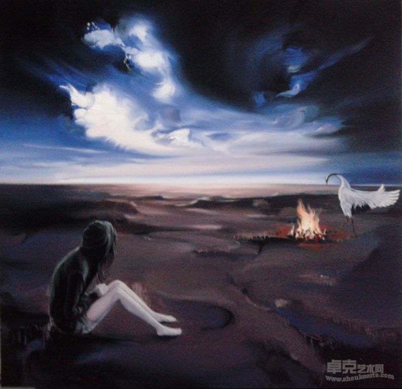 光NO.8 150X80cm 布面油画 2012