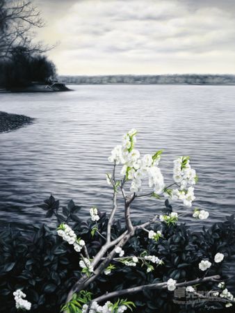 《风景系列 》Landscape No.4  180×135cm Oil on Canvas 2010年