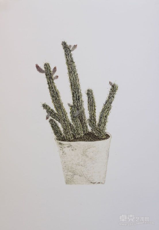 《植物》2011年3#.79X54.8cm