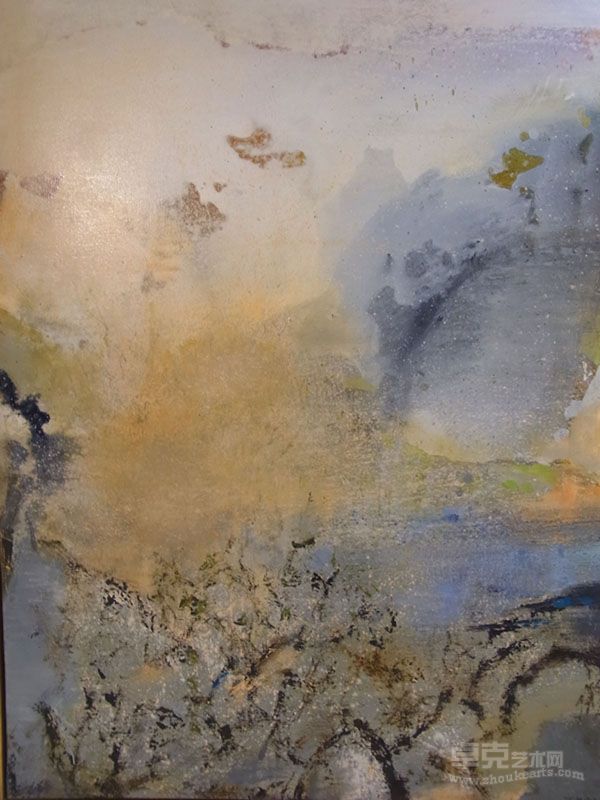 趙無極_28.12.87_油彩畫布_116x89cm_1987