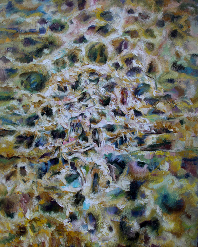 陈林兴2010作品10号70x100cm 布面油画