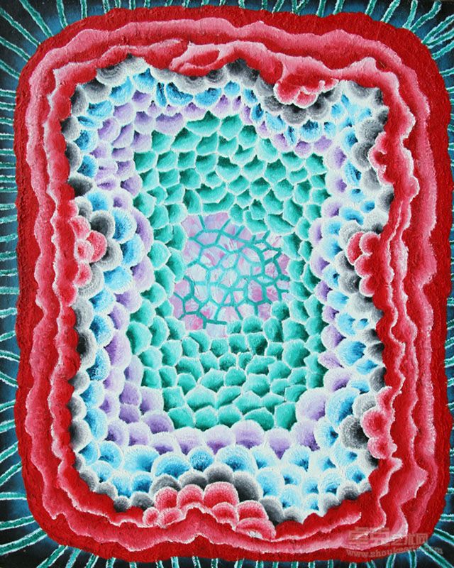 丁锋2010作品4号50x60cm 布面油画