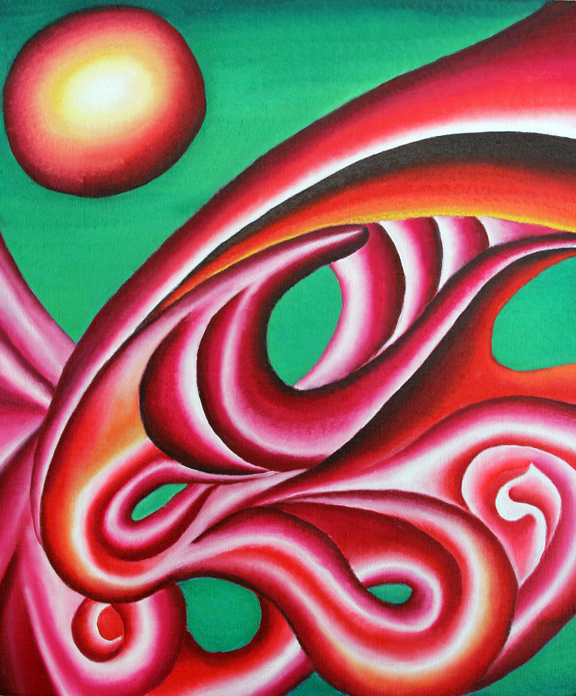 申思2010作品7号50x60cm 布面油画