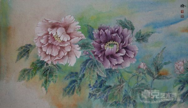 花影系列 NO3 68X34CM