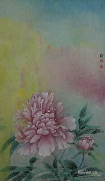 花影系列 NO1 34X68CM.
