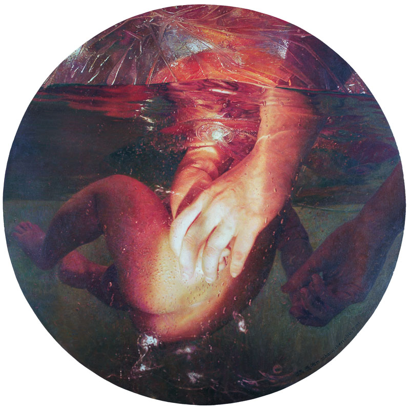 水中天使110408 160×160cm 2011