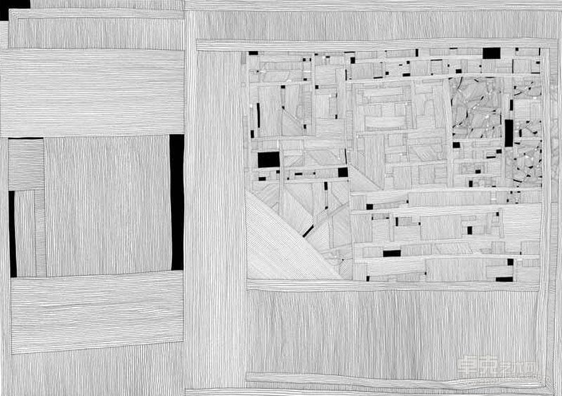 刘迪萌   76×57cm  纸本 墨  2011 ￥4000