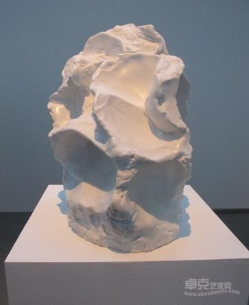 隋建国 《无题》 2011 汉白玉雕塑 63X60X46cm