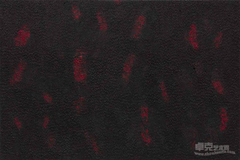 被殉道者  200×300cm 铜箔基板油画  2011