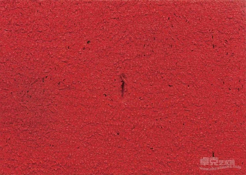 内核的独白2   100cm×140cm 铜箔基板油画  2009