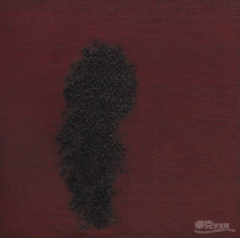 蠕动  200cm×200cm 布面油画 2011