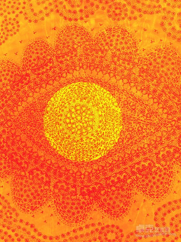 毛媛媛 大眼子 60×80cm 电脑手绘 2011年