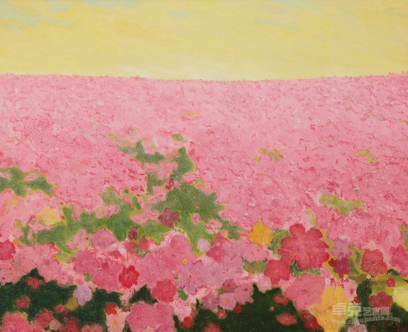 那些花儿 布面油画 160cmx130cm  2009