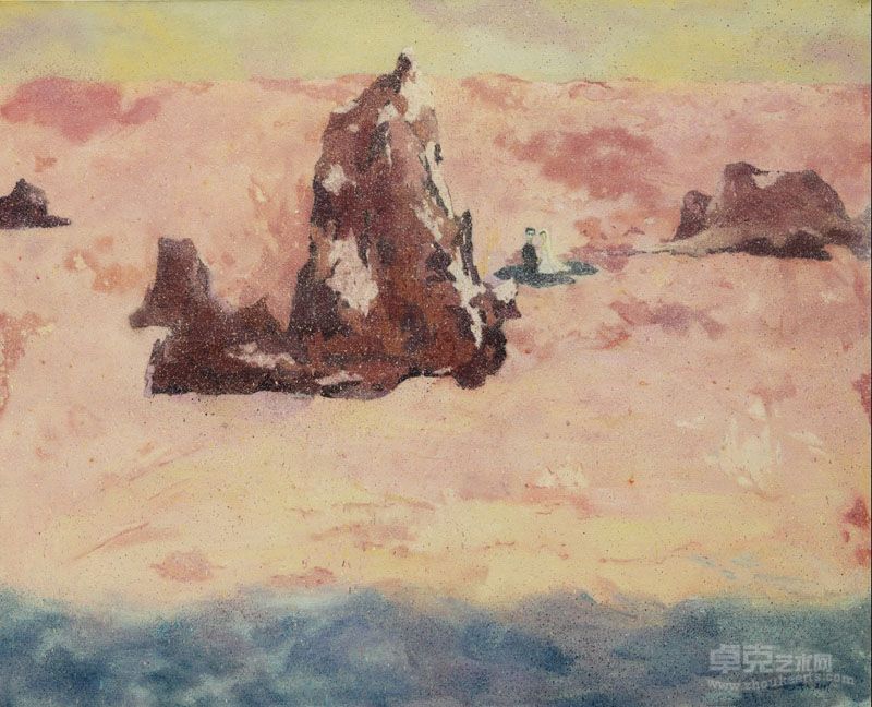 誓言之二 布面油画 160cmx130cm 2009