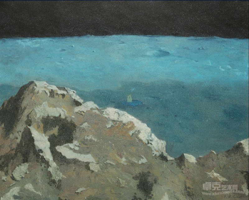 誓言之一 布面油画  160cmx130cm 2009