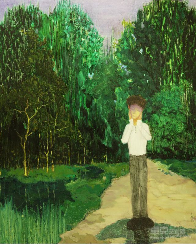千里耳 布面油画 160cmx130cm 2008