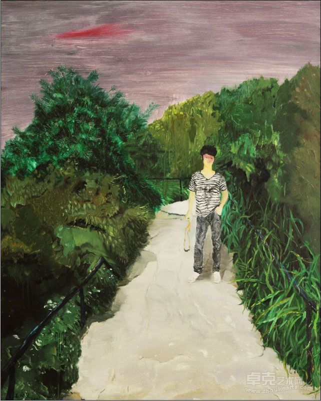 少年 布面油画 150cmX120cm 2007