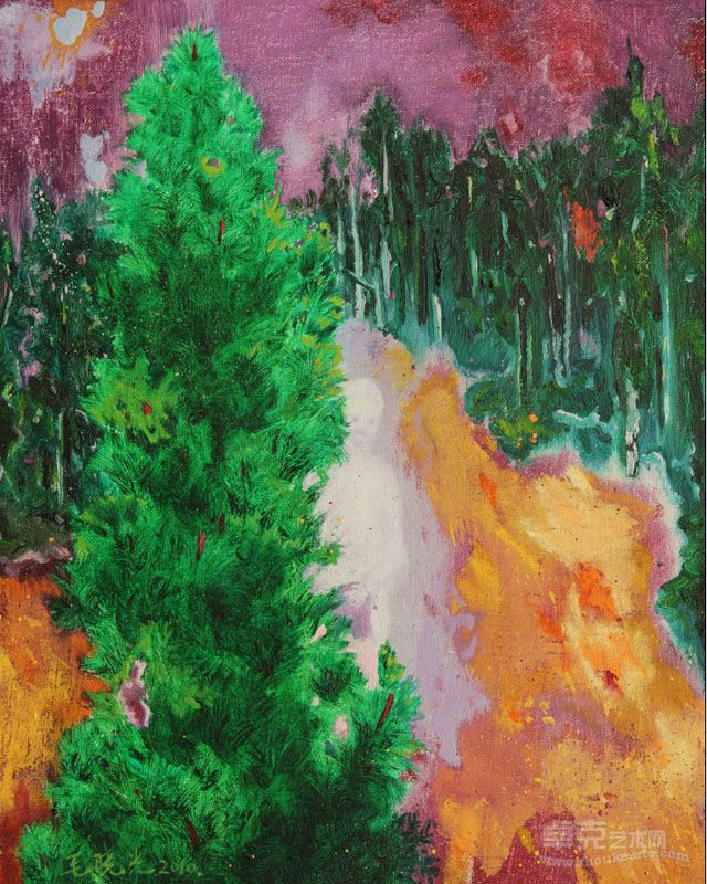 神游 布面油画 40cmX50cm 2011