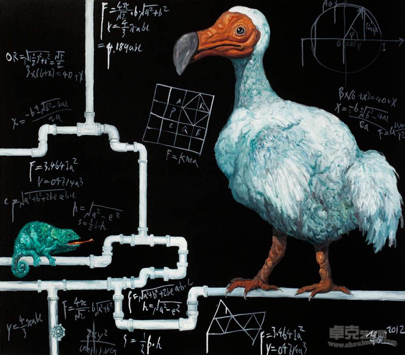 路径-No.1  125x145cm 布面油画 2012