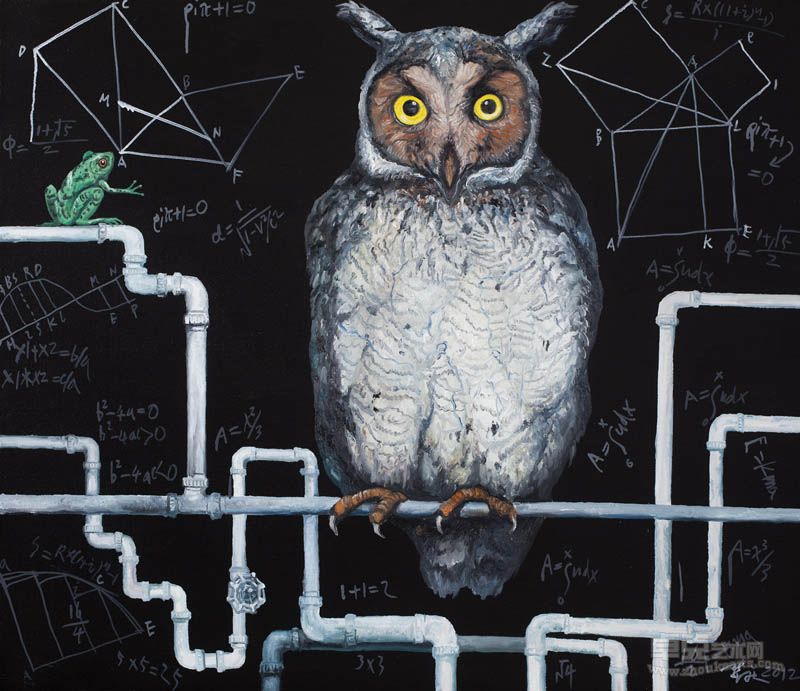 栖 No.1  125x145cm 布面油画 201