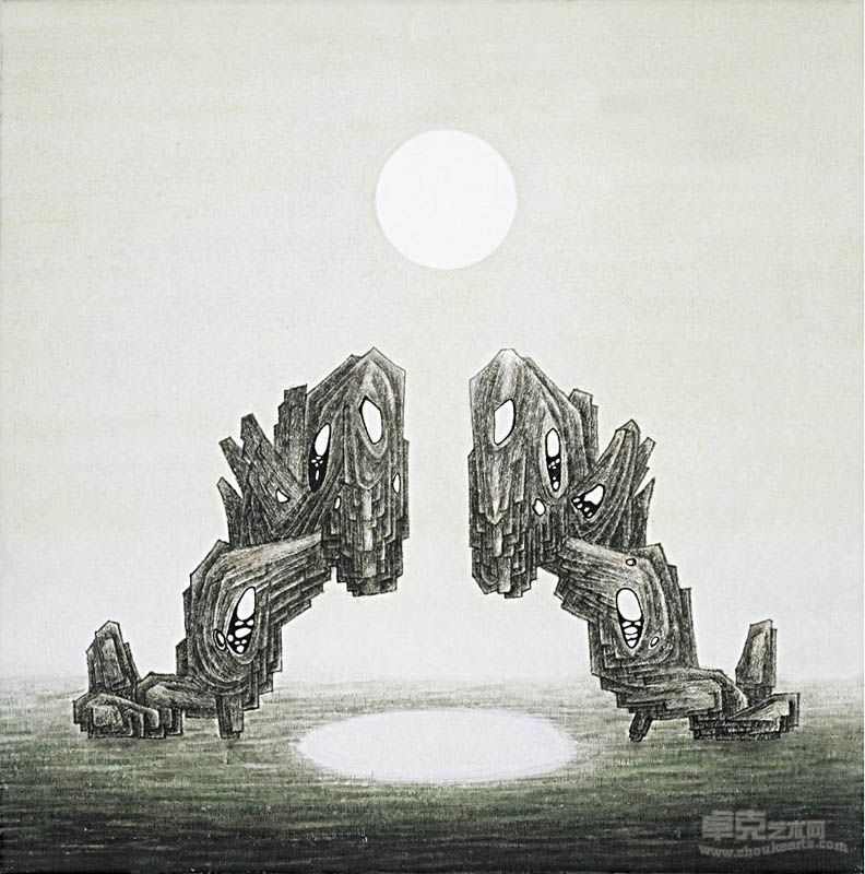郭关作品 《默照》