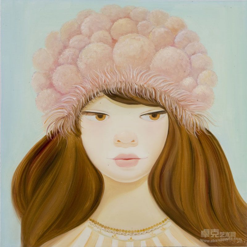 孙莹 那片森林海 2011 布面油画 ￥50x50cm
