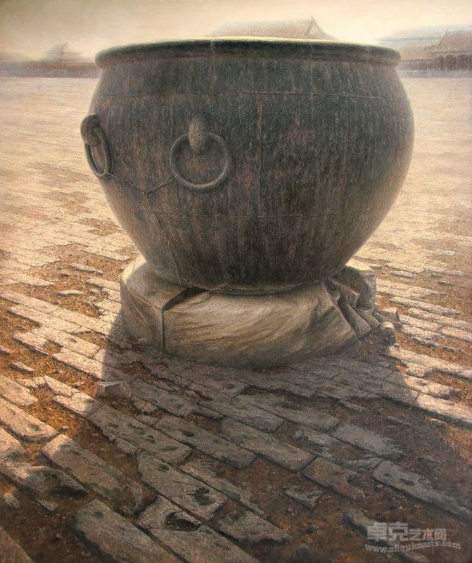 魏海彬作品-太平门海，180×150cm,2012年