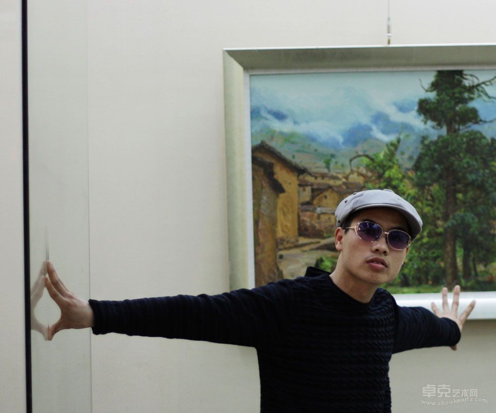 毛大步 画展