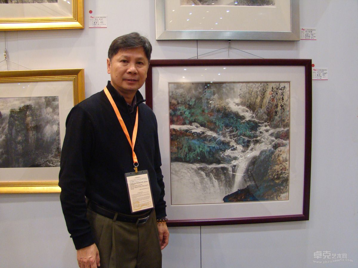 在第十四届广州国际艺术博览会