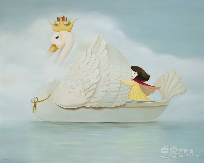 孙莹 下一站 2012 布面油画 150 × 120 cm
