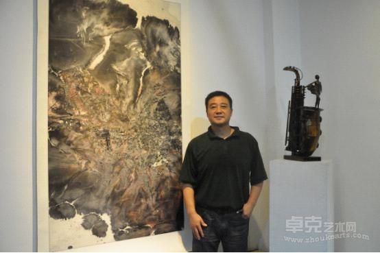 郑忠与他的水墨作品<谷音系列>