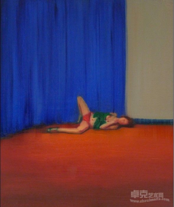 我把青春献给谁(六)100x80cm 油画2011