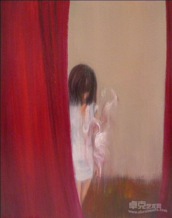 我把青春献给谁(四)100x80cm 油画2011